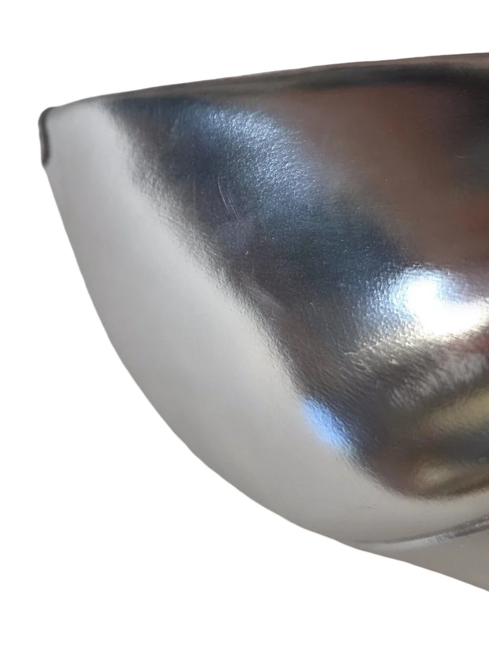 J.Crew Everly Mirror Metallic Silver Pumps Shoes Women Silver Leather Size 9 - Picture 8 of 11